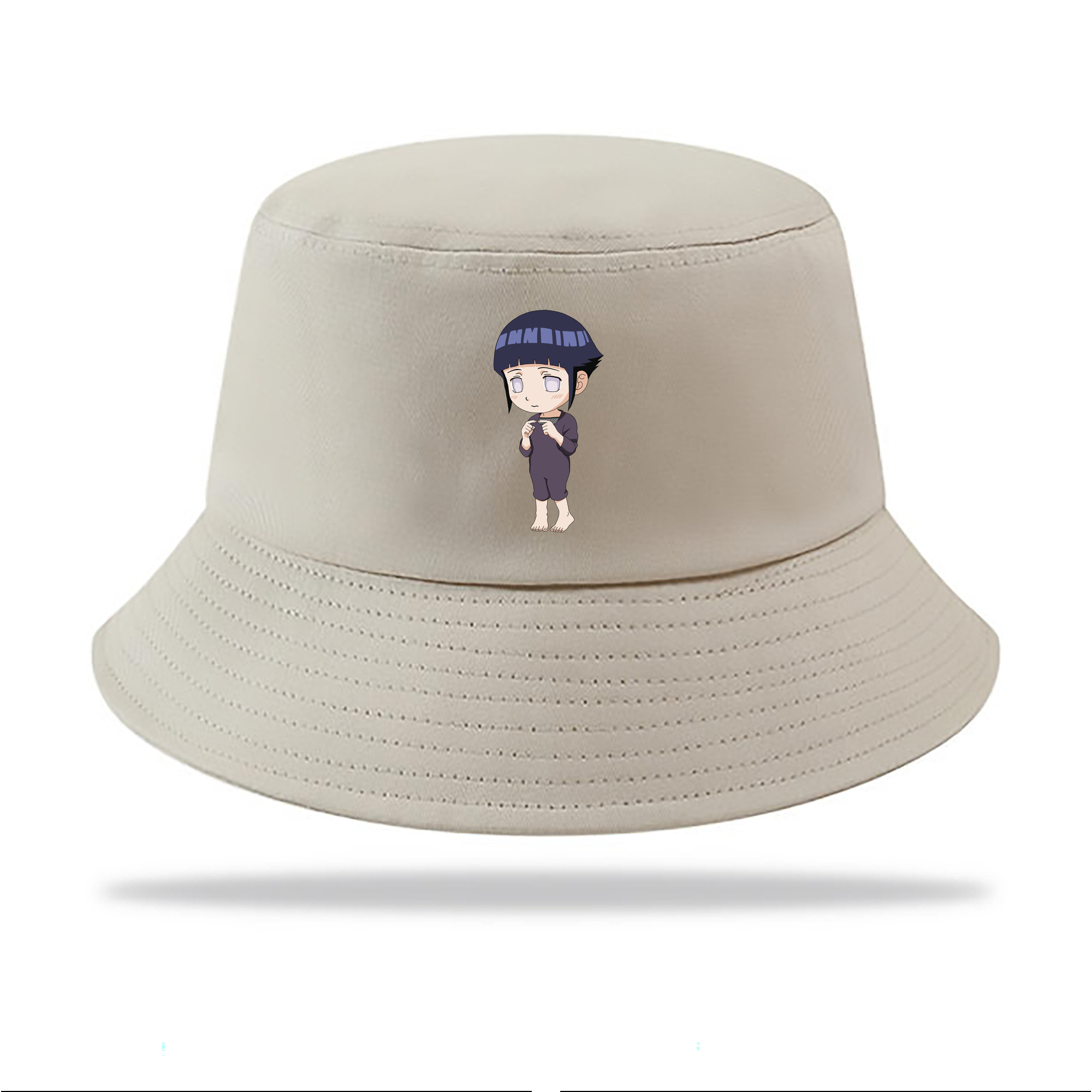 （画像用） NARUTO -ナルト- 日向ヒナタ Hyūga Hinata アウトドア日除けバケットハット